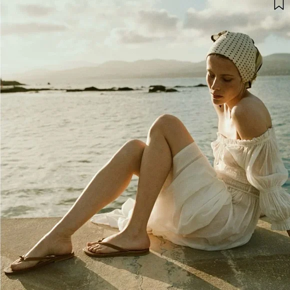 Doen & K.Jacques Tan Leather Baie Sandal, 38 NIB, sold out! - Picture 1 of 8